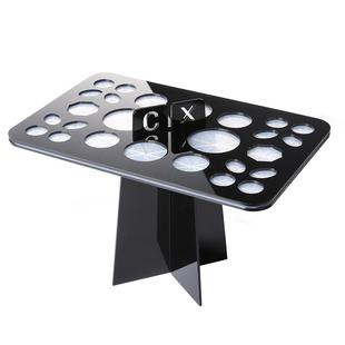 化妆刷晾刷架凉洗化妆扫晾晒架子 晒干刷子亚克力刷架