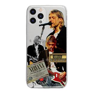 Nirvana乐队摇滚涅槃柯本手机壳适用于iphone17promax安卓16plus拼接透明13pro