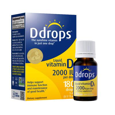 Ddrops滴卓思成人滴剂维生素D3