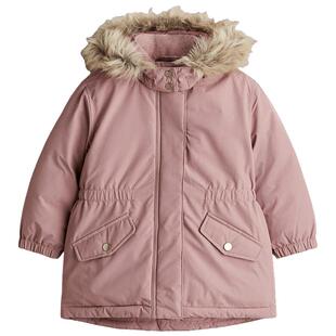 HM童装儿童女童棉服冬季户外疏水派克大衣外套1293493