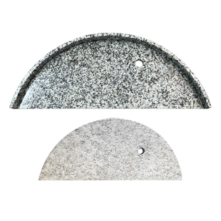 古法缸造景托盘大理石材挡水围挡造景托盘老水缸陶盆造景改造养鱼