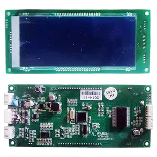 广东富士电梯外呼显示板PCB-168 20120922 V1.1 液晶外呼板 全新