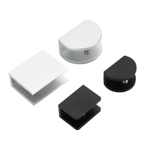 合金玻璃夹子固定免打孔支撑架木板分层浴室隔搁板托置物U型承重