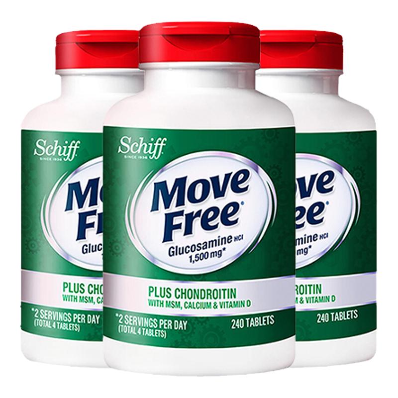 MoveFree高钙氨糖240粒