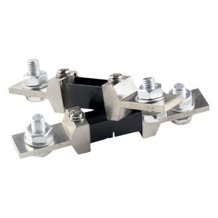 伊莱科电流分流器FL-2外附0.5级10A直流分流器电流表30/50A/75mV