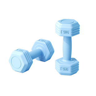 哑铃男士健身家用5kg一对3公斤杠铃青少年学生居家锻炼器材练臂肌