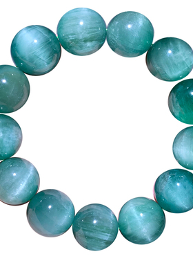 天然绿锂辉石手链饰品闺蜜送礼物