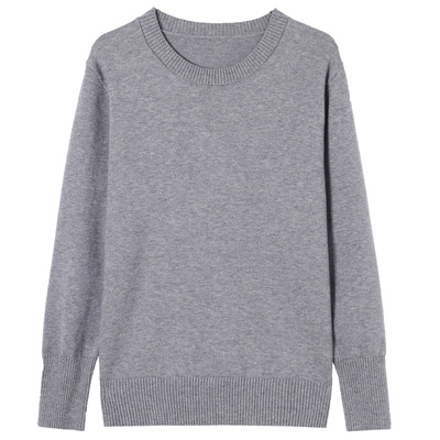 大码短款长袖上衣秋冬打底羊毛衫