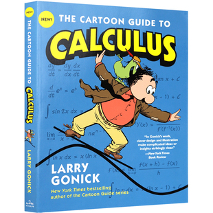 漫画微积分 英文原版 The Cartoon Guide to Calculus 爆笑科学漫画 高等数学教材 美国中学生课外读物 Larry Gonick 进口英语书籍