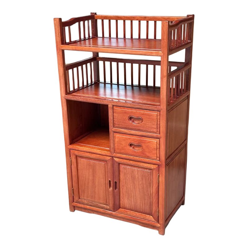 中式花梨木展示菠萝格柜红木家具