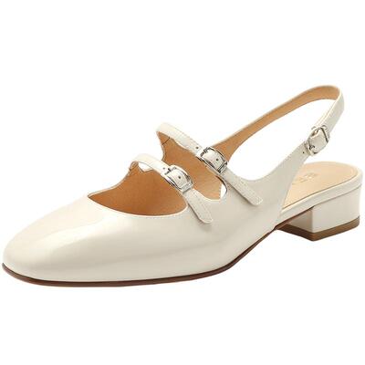 周雨彤明星同款百丽珍妮凉鞋