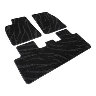 适用于特斯拉焕新版Model Y毛豆3毯面主驾驶汽车脚垫上层地毯绒垫