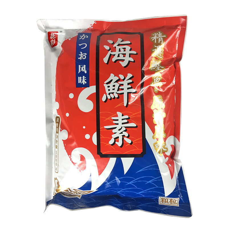 日本日式料理调味料花彩海鲜素拉面汤料关东煮日式调料1kg木鱼精