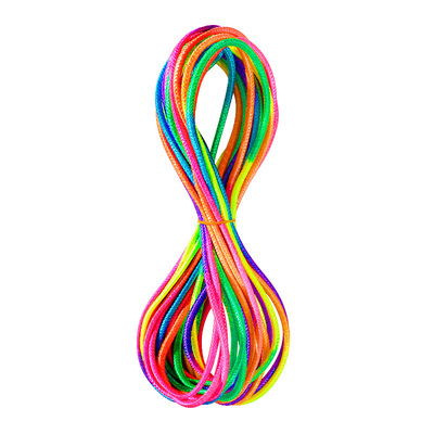 【厂家直销】高弹不断七彩跳皮筋