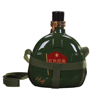 景德镇陶瓷酒瓶5斤装军绿色特色家用酒水壶带盖密封散酒坛子定制