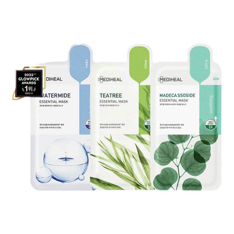 OY新3.0▼韩国MEDIHEAL美迪惠尔面膜茶树平衡水油积雪草维稳