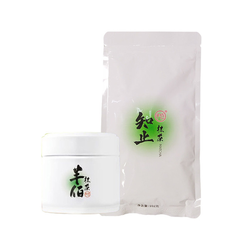 半佰知止宇治抹茶粉30gvivi女孩烘焙奶茶雪花酥北川半兵卫Tinrry