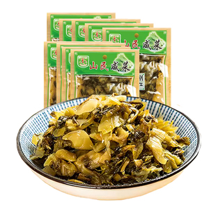 山民咸菜100g鲜美开味温州冬菜芥菜腌酸菜雪菜早餐配粥
