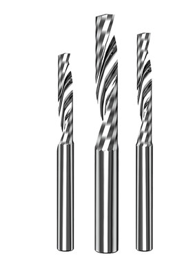 沪豪4mm亚克力螺旋精雕数控单刃