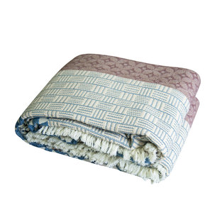 复古A类轻奢纯棉纱布盖毯亲肤卧室美式乡村1.8米床棉床单床盖不皱