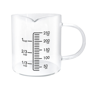 茶叶评审茶具加厚玻璃刻度杯审评量杯耐热耐高温绿茶红茶玻璃杯