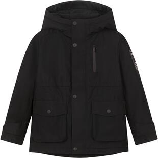 暇步士童装儿童风衣25秋冬新品男童休闲外套保暖女大童加绒厚外套