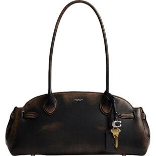 COACH/蔻驰女士复古挚爱皮革EMPIRE CARRYALL 34号手袋