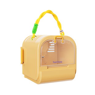 TailTale贴耳吐司外带笼仓鼠笼子金丝熊透明鹦鹉外出笼便携用品