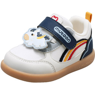 【新年鸿运】牧童男宝宝学步鞋2026春季新款翼马软底婴儿鞋女童鞋