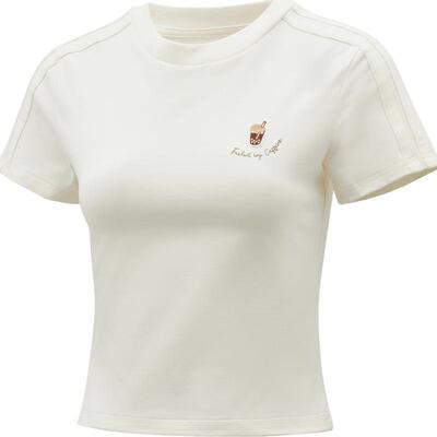滔搏adidas阿迪达斯女子SUMMER DRINK运动舒适休闲短袖T恤KB7183