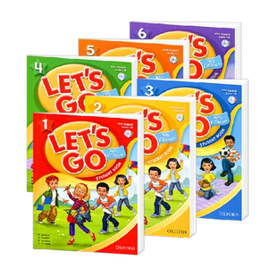lets go 牛津少儿英语letsgo教材 英文原版 第四版 1 2 3 4 5 6级