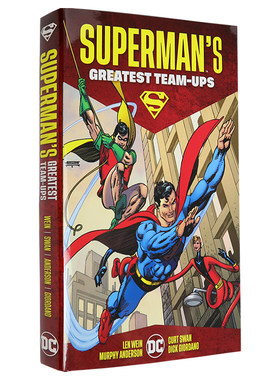 英文原版 DC漫画 Superman's Greatest Team-Ups 精装 超人伟大的团队合作 进口正版书籍
