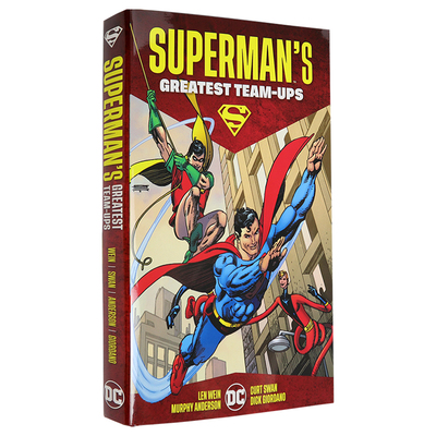 英文原版 DC漫画 Superman's Greatest Team-Ups 精装 超人伟大的团队合作 进口正版书籍