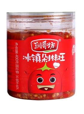 润哥坊湖南特产无油剁剁辣椒酱