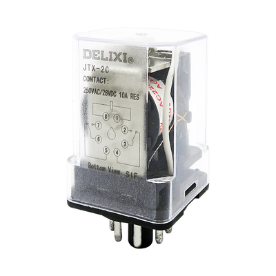 德力西小型中间继电器