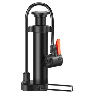 山地公路电动电瓶自行车打气筒便携家用通用高压充气管子泵简篮球