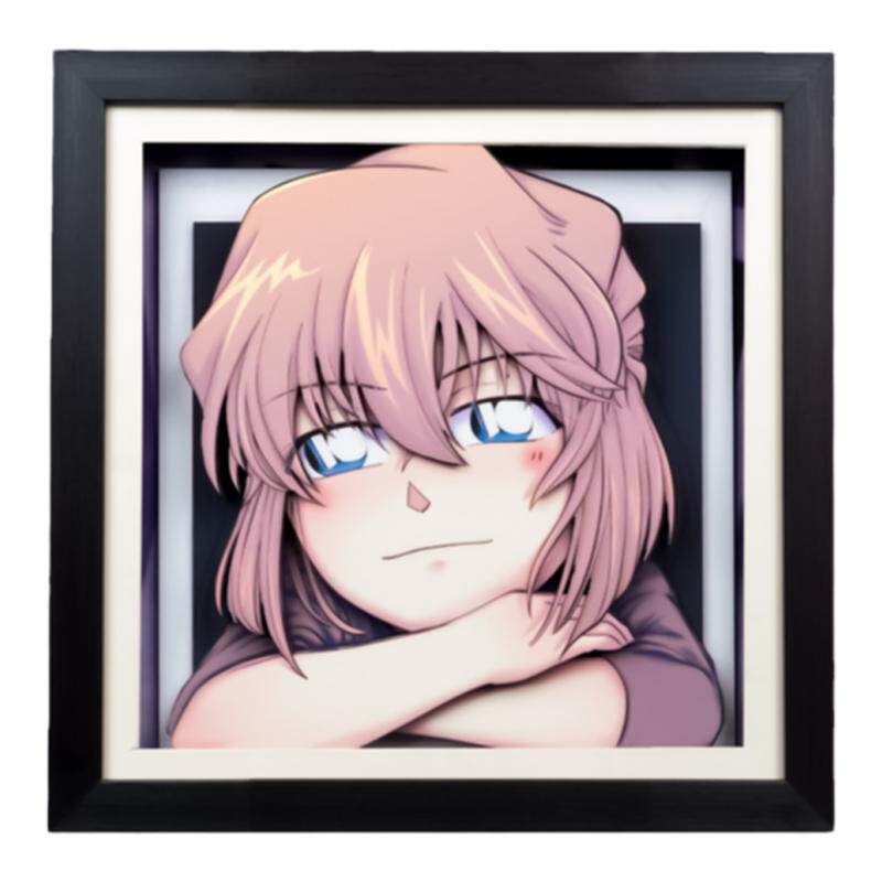 灰原哀立体画哀酱周边装饰画