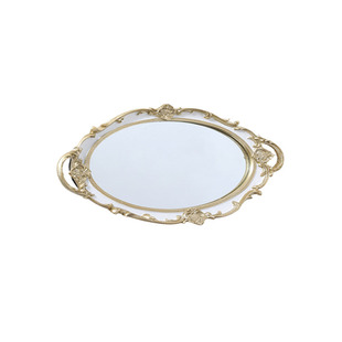 欧式金色甜品台展示架婚礼蛋糕托盘摆件下午茶点心架冷餐茶歇摆台