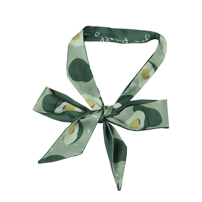 印花长布条图案百搭风领巾腰带