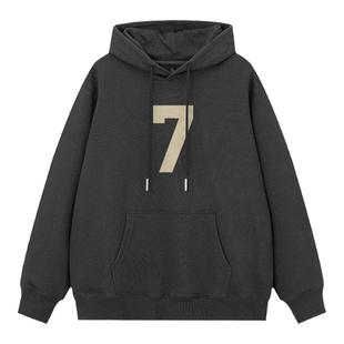 DONDA FEAR OF GOD连帽卫衣男春秋款宽松潮牌嘻哈男生上衣外套ins