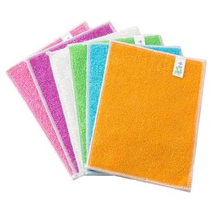 厨房加厚双层木竹纤维洗碗巾竹炭纤维神奇去油去污吸水不沾油抹布