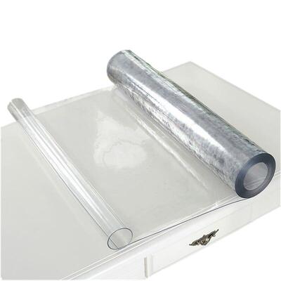 透明软玻璃桌布免洗整卷批发PVC