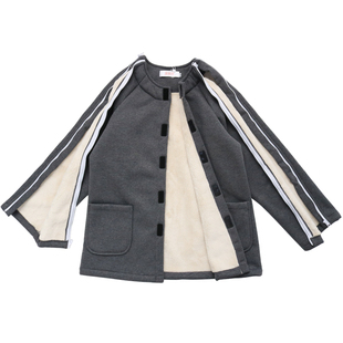 骨折专用衣服秋冬易穿脱护理服瘫痪老人picc置管上衣透析病号服