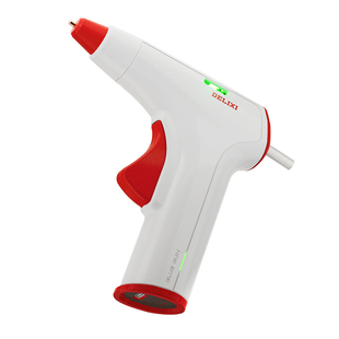 德力西热熔胶枪无线儿童手工家用热熔胶充电款锂电小型胶棒热溶枪