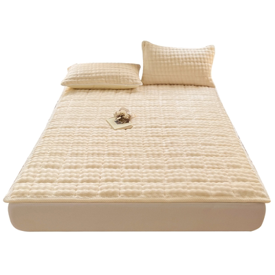 加厚兔毛绒床垫褥子冬天床褥垫