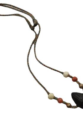 藏传佛塔娘拉擦擦户身符项链