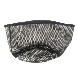 溪流抄网网兜涂胶网布diy路亚抄网兜配件手工挂胶绑绳网兜穿网式