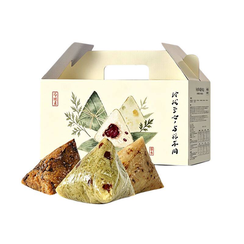 纯素粽子佛家素食端午礼盒无添加