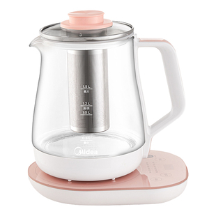 美的养生壶煎药煮茶烧水保温家用分体式1.5L炖汤火锅花茶GE1511