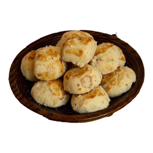 上海特产功德林素食一口酥椒盐味传统老式零食糕点下午茶点心300g